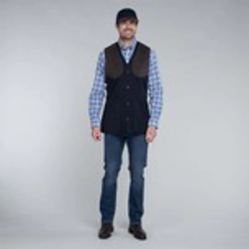 Schoffel All Season Shooting Vest Navy-1